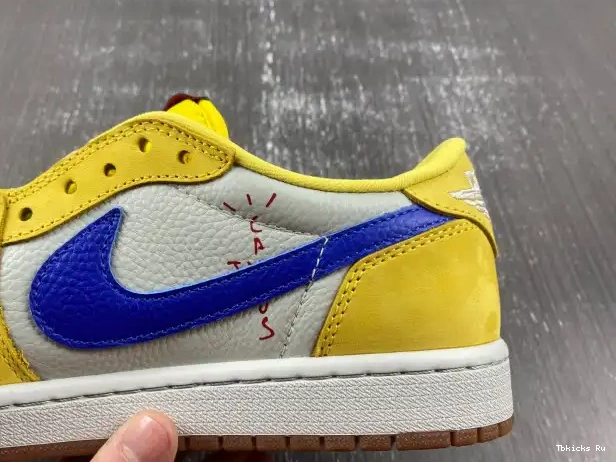 Rep TBK Canary 1 Travis Scott x Low DZ4137-700 Air Jordan OG 0325